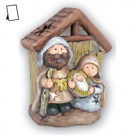 PRESEPE NATALIZIO IN CERAMICA BETLEMME 3