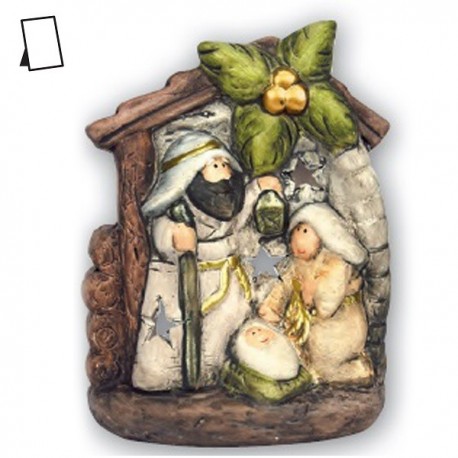 PRESEPE NATALIZIO IN CERAMICA BETLEMME 6