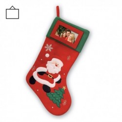 CALZA DI NATALE PERSONALIZZABILE CON FOTO - EG08