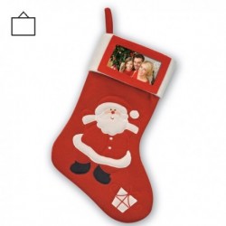 CALZA DI NATALE PERSONALIZZABILE CON FOTO - EG16